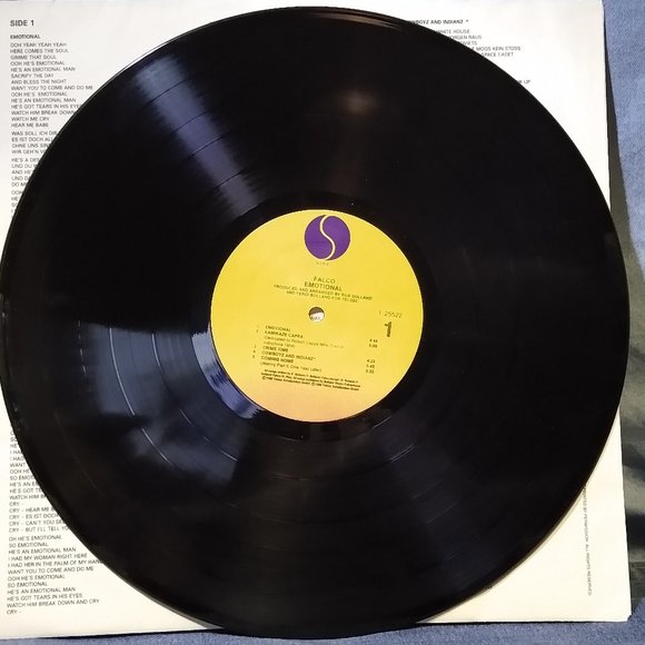 Falco Emotional 1986 Vinyl record - Picture 3 of 4